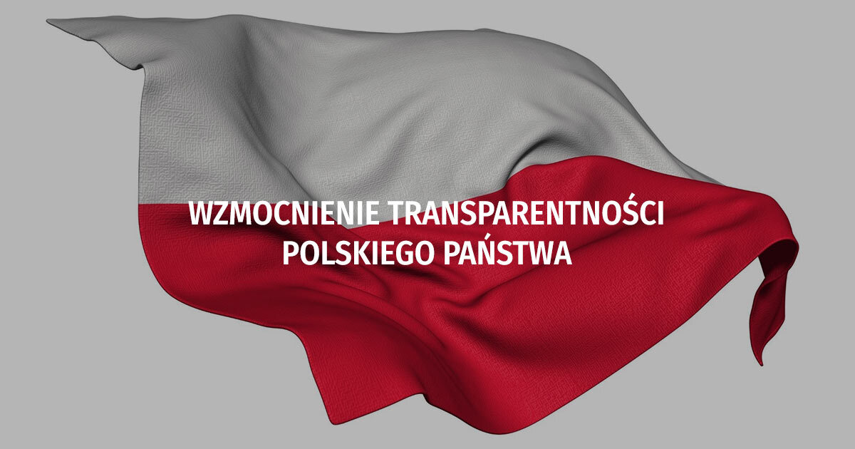 wzmocnienie transparentności polskiego państwa